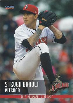 2017 Choice Indianapolis Indians #03 Steven Brault Front