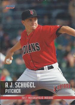 2017 Choice Indianapolis Indians #23 A.J. Schugel Front