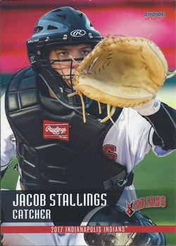2017 Choice Indianapolis Indians #24 Jacob Stallings Front