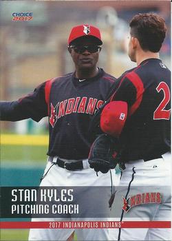 2017 Choice Indianapolis Indians #30 Stan Kyles Front