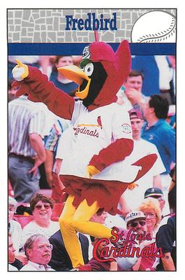 1997 St. Louis Cardinals Police #NNO Fredbird Front