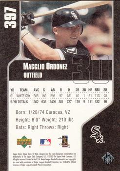 2002 Upper Deck 40-Man #397 Magglio Ordonez Back