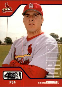 2002 Upper Deck 40-Man #592 Mike Crudale Front