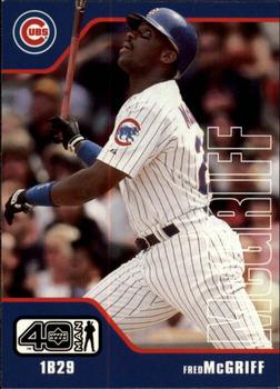 2002 Upper Deck 40-Man #616 Fred McGriff Front