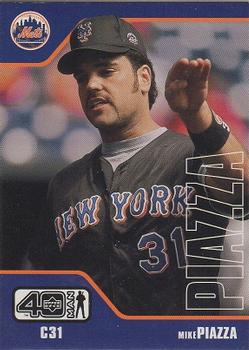 2002 Upper Deck 40-Man #813 Mike Piazza Front