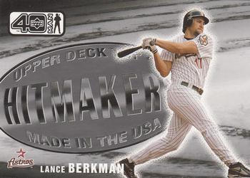 2002 Upper Deck 40-Man #1054 Lance Berkman Front