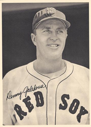 1948 Boston Red Sox Picture Pack #NNO Denny Galehouse Front