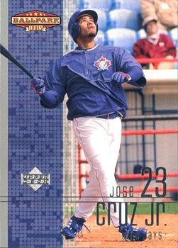 2002 Upper Deck Ballpark Idols #15 Jose Cruz Jr. Front