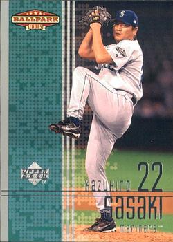 2002 Upper Deck Ballpark Idols #38 Kazuhiro Sasaki Front