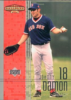 2002 Upper Deck Ballpark Idols #57 Johnny Damon Front