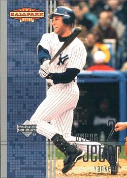 2002 Upper Deck Ballpark Idols #85 Derek Jeter Front