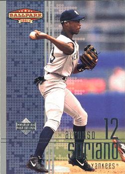 2002 Upper Deck Ballpark Idols #91 Alfonso Soriano Front