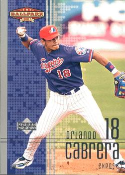 2002 Upper Deck Ballpark Idols #145 Orlando Cabrera Front