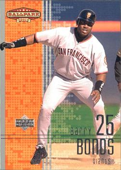 2002 Upper Deck Ballpark Idols #148 Barry Bonds Front