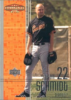 2002 Upper Deck Ballpark Idols #153 Jason Schmidt Front