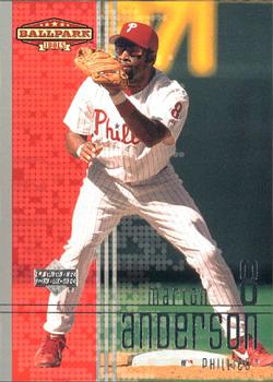 2002 Upper Deck Ballpark Idols #174 Marlon Anderson Front
