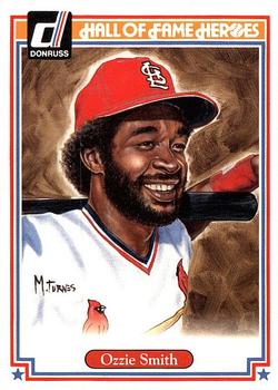2004 Donruss Diamond Kings - Hall of Fame Heroes #19 Ozzie Smith Front