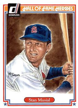 2004 Donruss Diamond Kings - Hall of Fame Heroes #28 Stan Musial Front