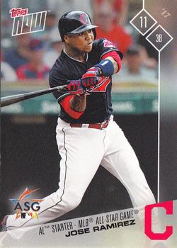2017 Topps Now All-Star Game American League #AS-11 Jose Ramirez Front