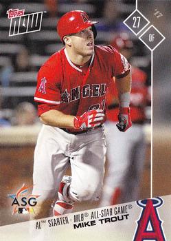 2017 Topps Now All-Star Game American League #AS-15 Mike Trout Front
