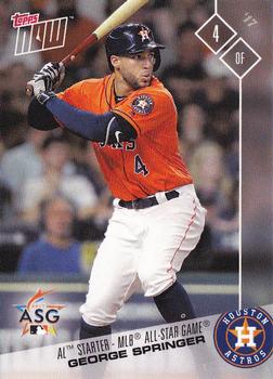 2017 Topps Now All-Star Game American League #AS-16 George Springer Front