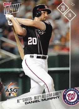 2017 Topps Now All-Star Game National League #AS-2 Daniel Murphy Front