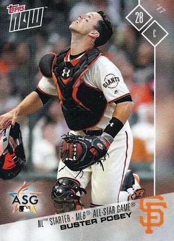 2017 Topps Now All-Star Game National League #AS-5 Buster Posey Front