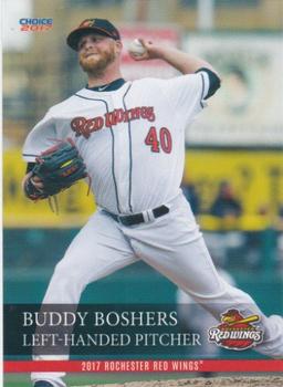 2017 Choice Rochester Red Wings #3 Buddy Boshers Front