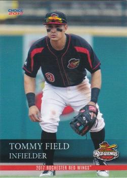 2017 Choice Rochester Red Wings #6 Tommy Field Front
