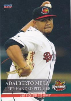 2017 Choice Rochester Red Wings #15 Adalberto Mejia Front
