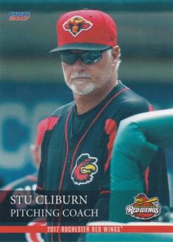 2017 Choice Rochester Red Wings #29 Stu Cliburn Front