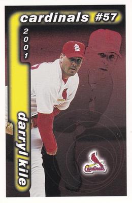 2001 St. Louis Cardinals Police #NNO Darryl Kile Front