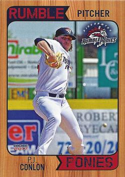 2017 Choice Binghamton Rumble Ponies #04 P.J. Conlon Front