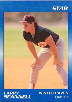 1989 Star Winter Haven Red Sox - Platinum #21 Larry Scannell Front