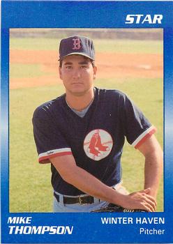 1989 Star Winter Haven Red Sox - Platinum #24 Mike Thompson Front