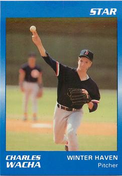 1989 Star Winter Haven Red Sox - Platinum #26 Charles Wacha Front