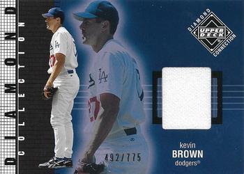 2002 Upper Deck Diamond Connection #222 Kevin Brown Front