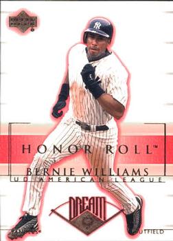 2002 Upper Deck Honor Roll #17 Bernie Williams Front