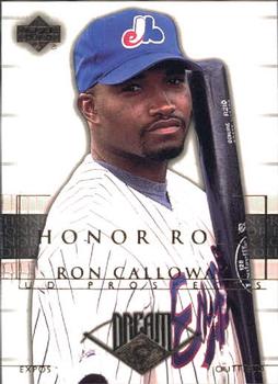 2002 Upper Deck Honor Roll #25 Ron Calloway Front
