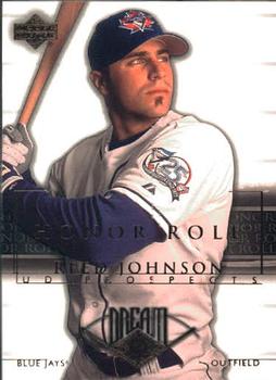 2002 Upper Deck Honor Roll #27 Reed Johnson Front