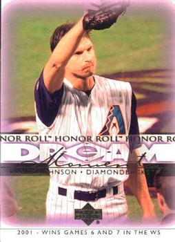 2002 Upper Deck Honor Roll #31 Randy Johnson Front