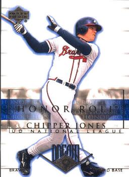 2002 Upper Deck Honor Roll #5 Chipper Jones Front