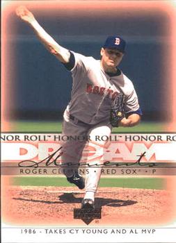 2002 Upper Deck Honor Roll #65 Roger Clemens Front