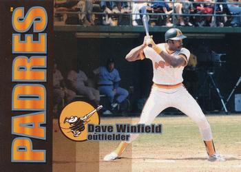 2003 Carl's Jr. San Diego Padres #NNO Dave Winfield Front