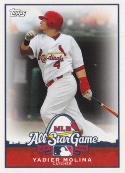 2009 Topps - All-Star Fanfest #4 Yadier Molina Front