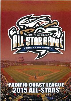 2015 Choice Pacific Coast League All-Stars #NNO Triple A All-Star Game Logo Front