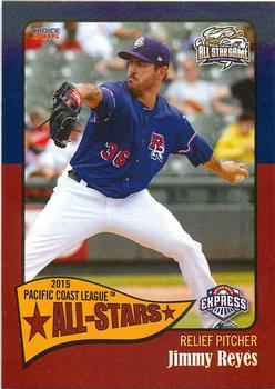 2015 Choice Pacific Coast League All-Stars #21 Jimmy Reyes Front