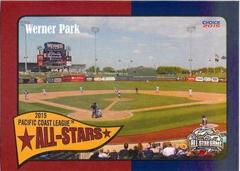 2015 Choice Pacific Coast League All-Stars #35 Werner Park Front