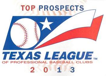 2013 Grandstand Texas League Top Prospects #NNO Texas League Logo Front