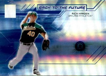 2004 Donruss Elite - Back to the Future #BF-2 Rich Harden Front